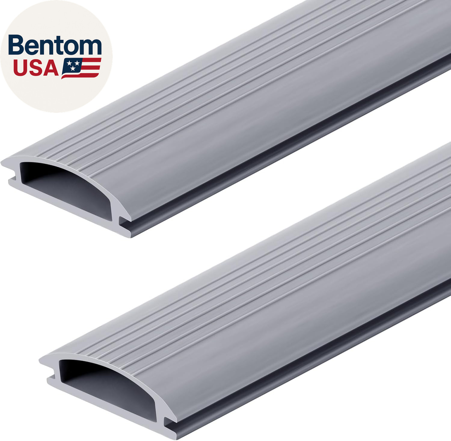 2 Pack 36 Inch Door Threshold Seal Vinyl Replacement Insert for Adjustable Heigh gallery