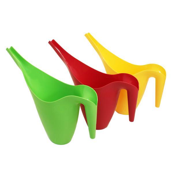 AmerTac HoldAll 52oz Plastic Watering Can Lot of 3 (Red, Yellow, Green) WC05 New gallery
