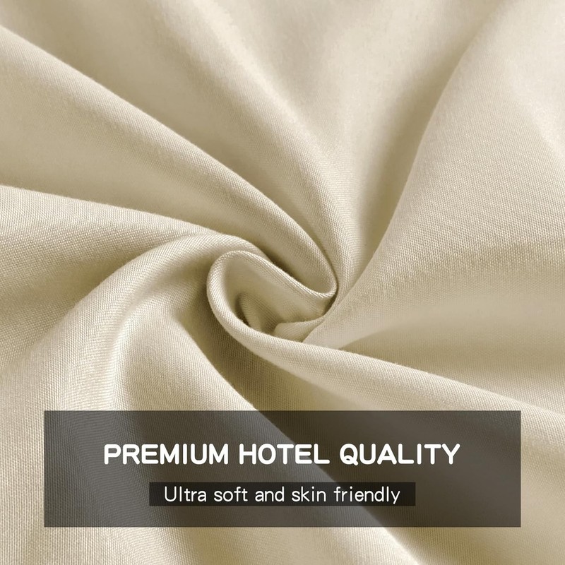 Twin Flat Sheets Only 2 Pack - Hotel Quality Flat Bed Sheets -Brushed Microfiber gallery