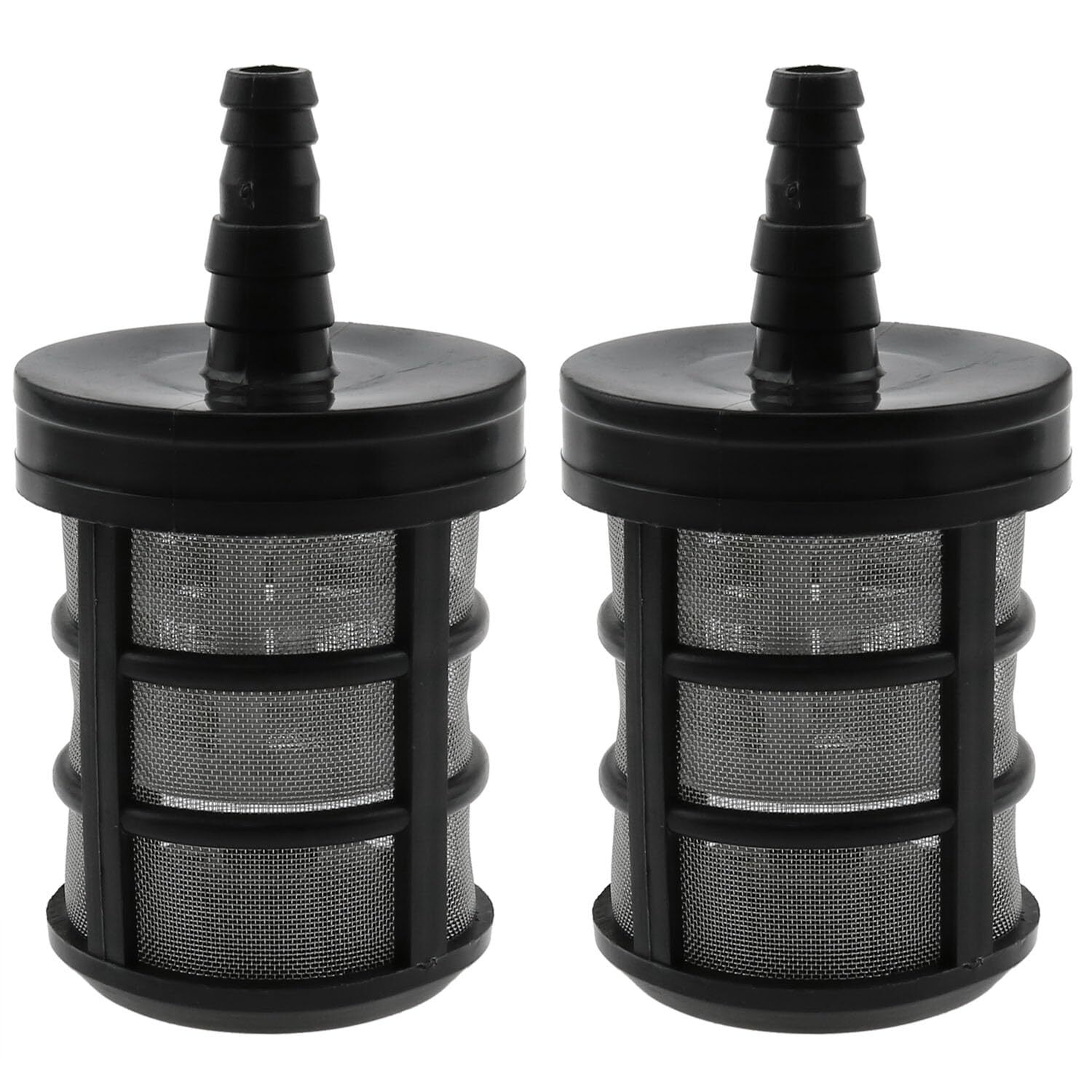 2-Pack Stainless Steel Garden Hose Strainer 3/8" 1/2" Barb Connection gallery
