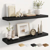36 Inches Floating Shelves for Wall, 8" Deep Long Floating Shelves Set of 2, Lar gallery