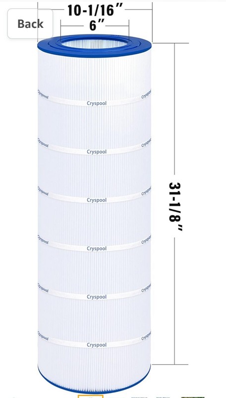 Pool Filter Compatible with Clean & Clear 200, CC200, PAP200, R173217,... gallery