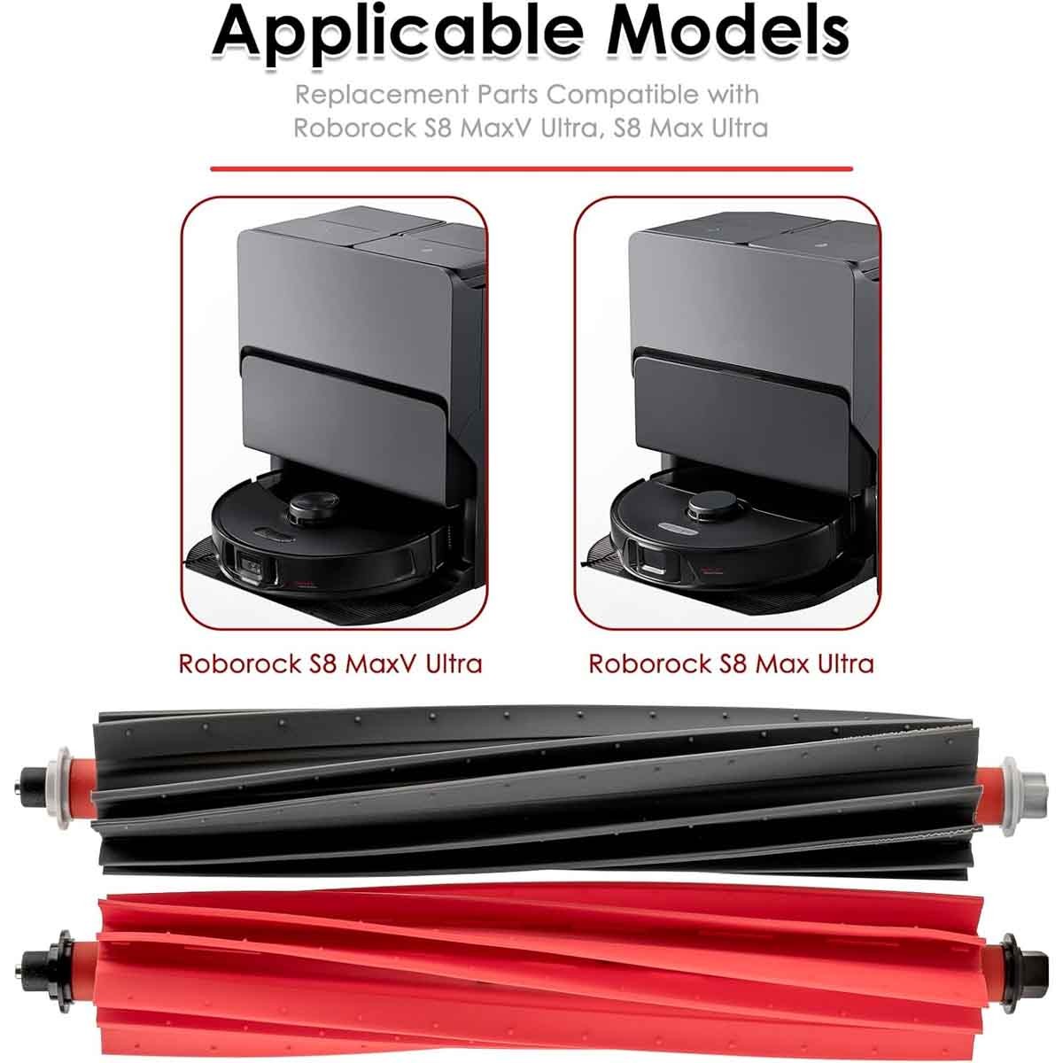 Main Brush Roller Brushes for Roborock Qrevo Master Vacuum Cleaner Accessories gallery