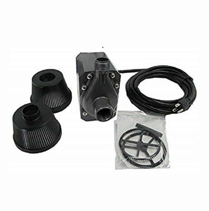 Pondmaster 2400 GPH Pond Pump w/ 18ft' Cord 02750 Bonus Replacement Impeller gallery
