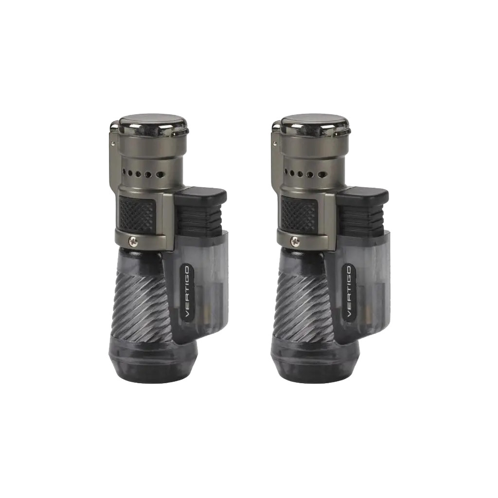 Vertigo Cyclone Triple Torch Lighter Charcoal gallery