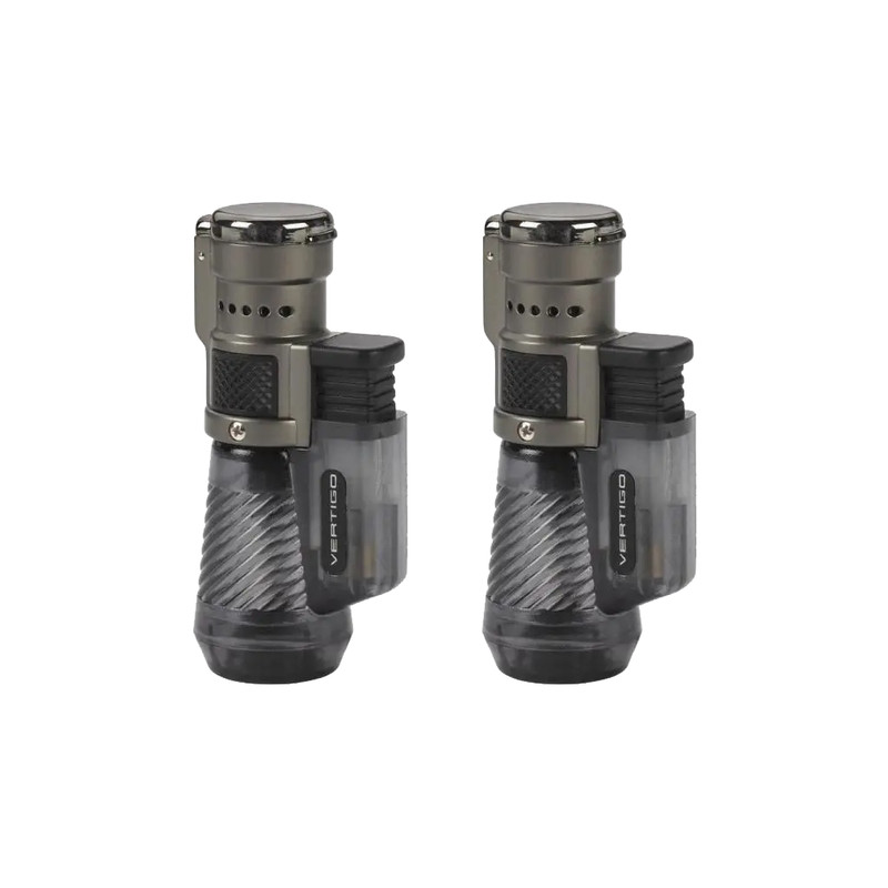 Vertigo Cyclone Triple Torch Lighter Charcoal gallery