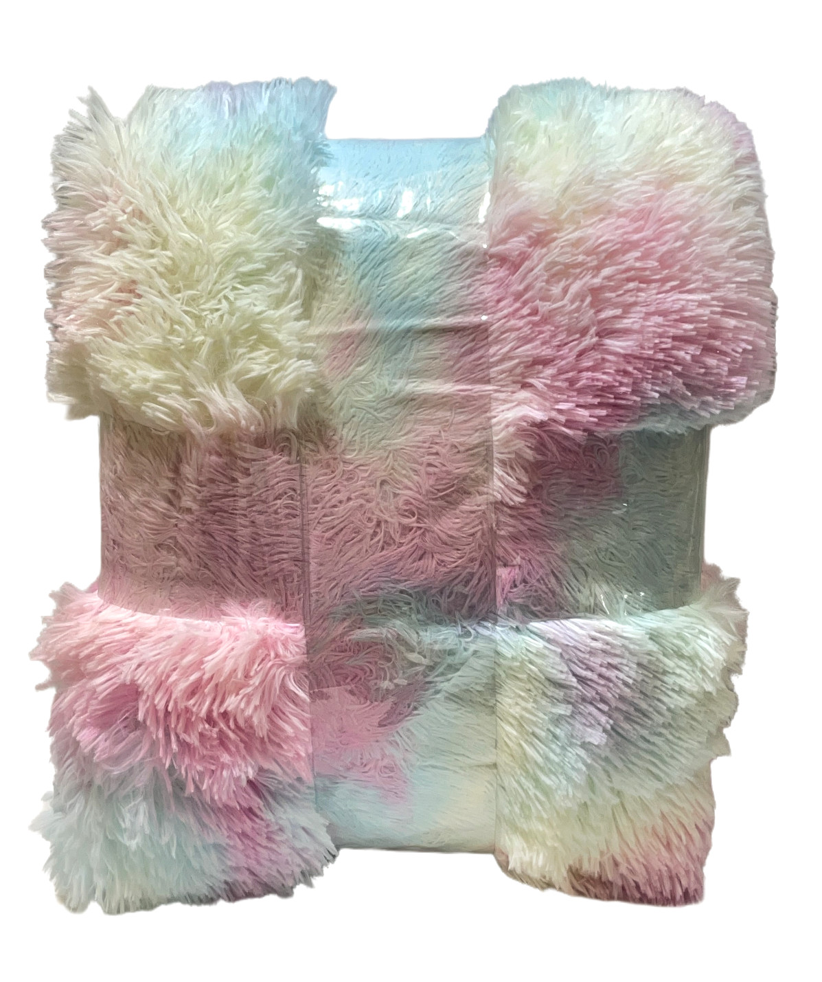 Shag Area Rug Super Plush Non-Slip High Density Sponge Back 3 x 5' Multicolor gallery