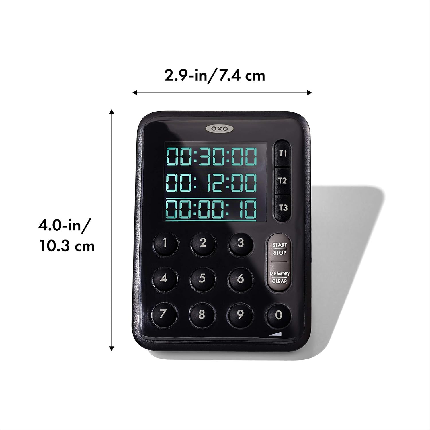 Good Grips Digital Triple Kitchen Timer - Black gallery