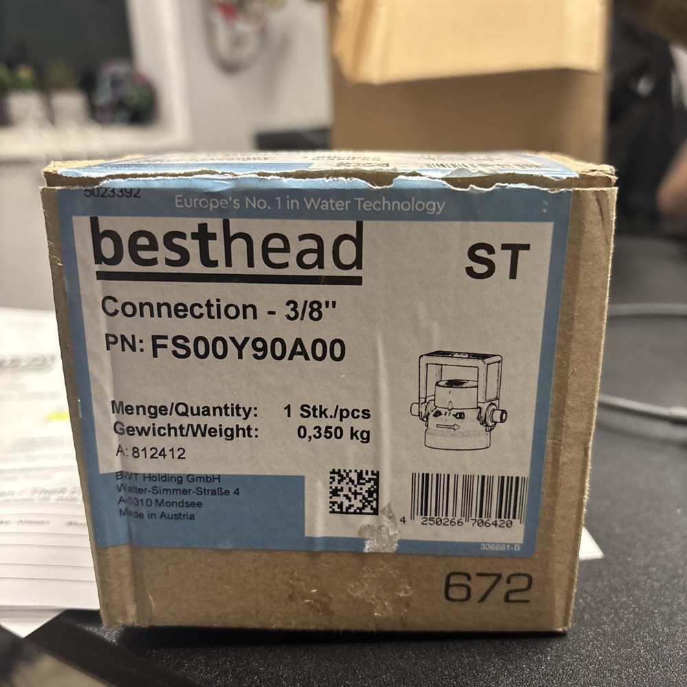 BWT Besthead Flex Multi Stage Filter Head, Part Number FS00Y90A00 Rust Resistant