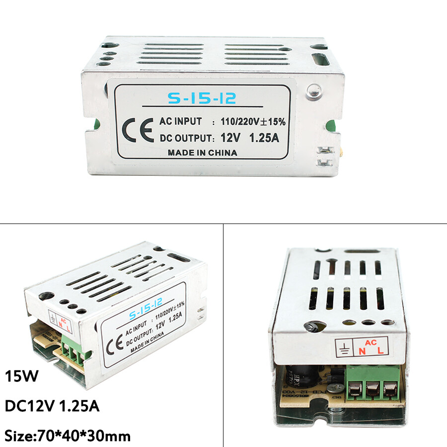AC DC 110V 220V TO 5V 12V 24V 48V Switching Power Supply 12V Led Strip Source gallery