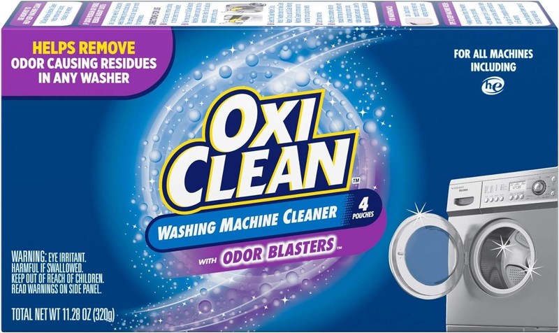 OxiClean Washing Machine Cleaner with Odor Blasters 4 Count gallery