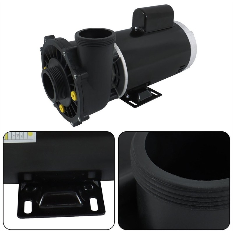 Executive 56-Frame 4HP Dual-Speed Spa Pump, 2in Intake, 2in Discharge gallery