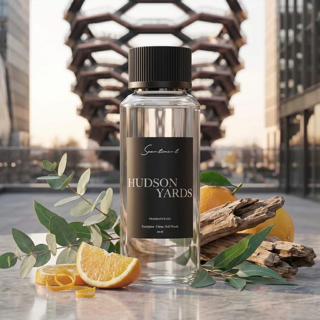 Scentiment Hudson Yards Hotel 20ml Diffuser Oil Eucalyptus Citrus Soft Florals gallery