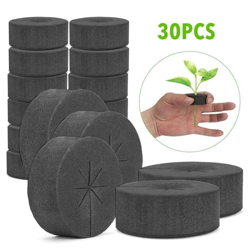 30 Pack Cloning Collars for Hydroponics, Fits 2 Inch Net Cups & Sponge Inserts gallery
