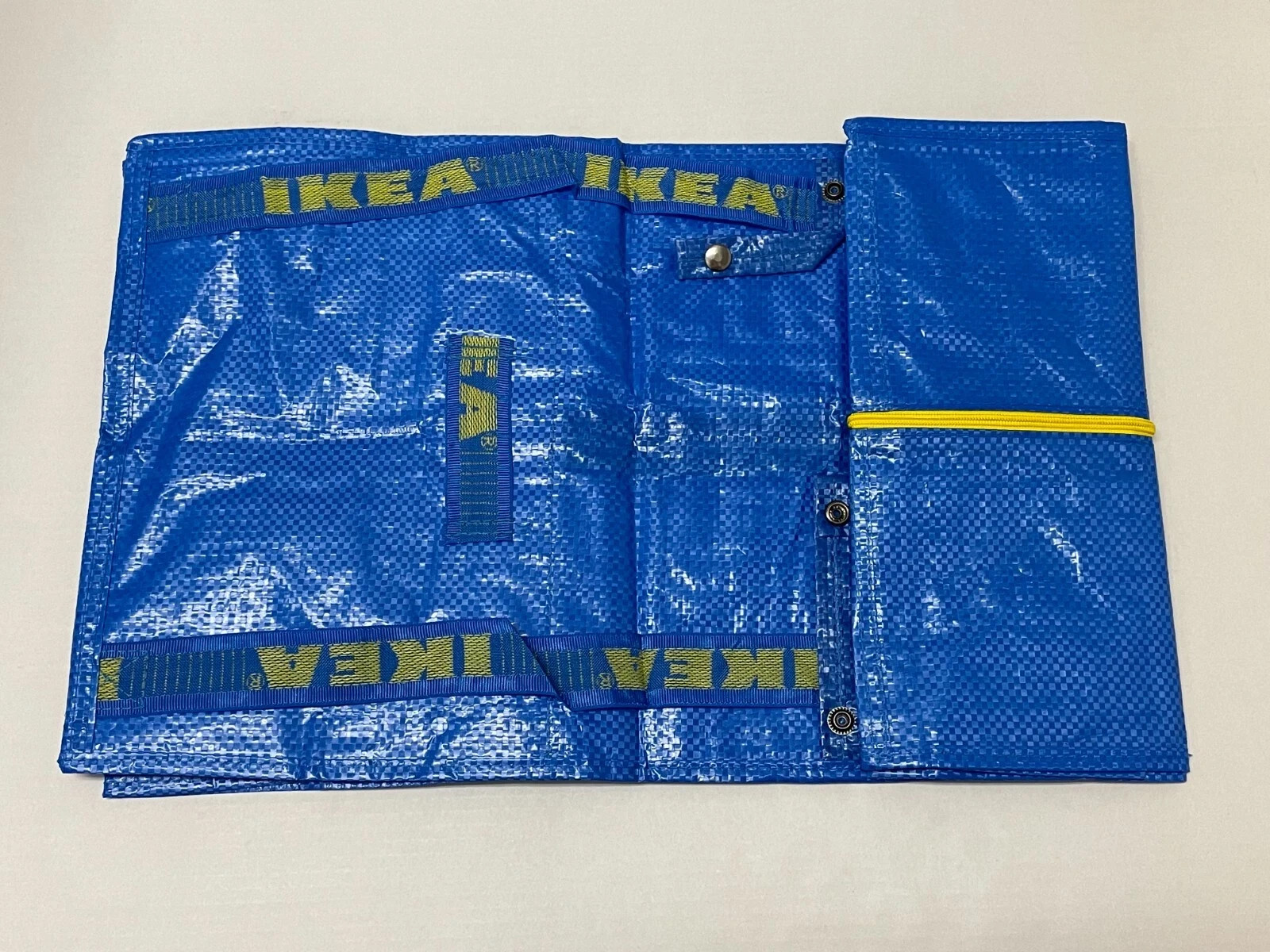 New Zippered Reusable Blue Laundry Travel IKEA Frakta Storage Bag Extra Large gallery