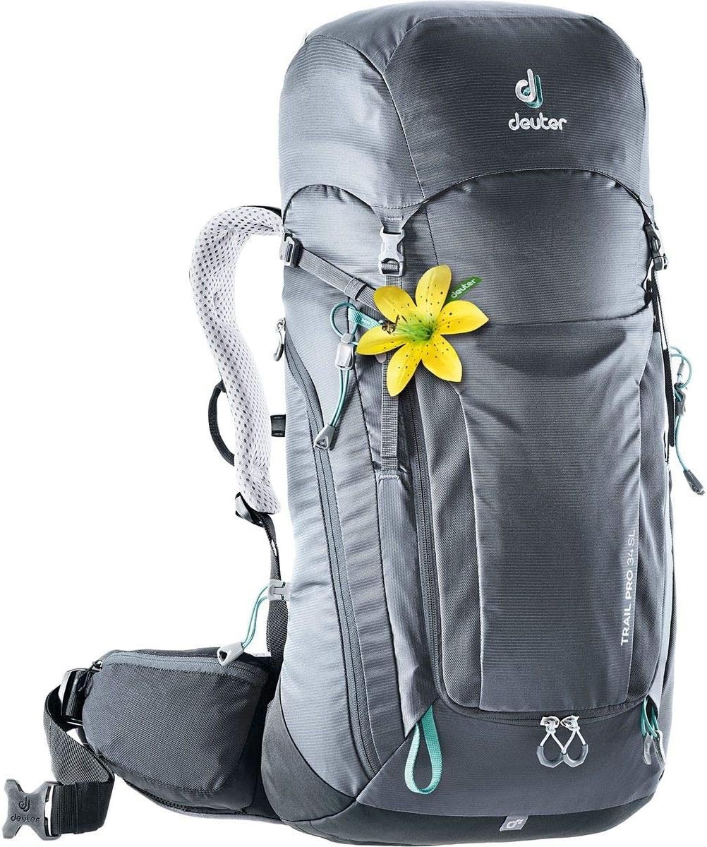 Deuter Trail Pro 34 SL Backpack, Graphite Black, 34 L - NWT