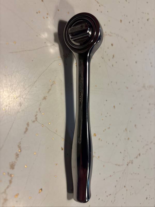 Wright Tool Compact Contour Handle Ratcheting Socket Wrench 3/8" Drive 3430 USA gallery