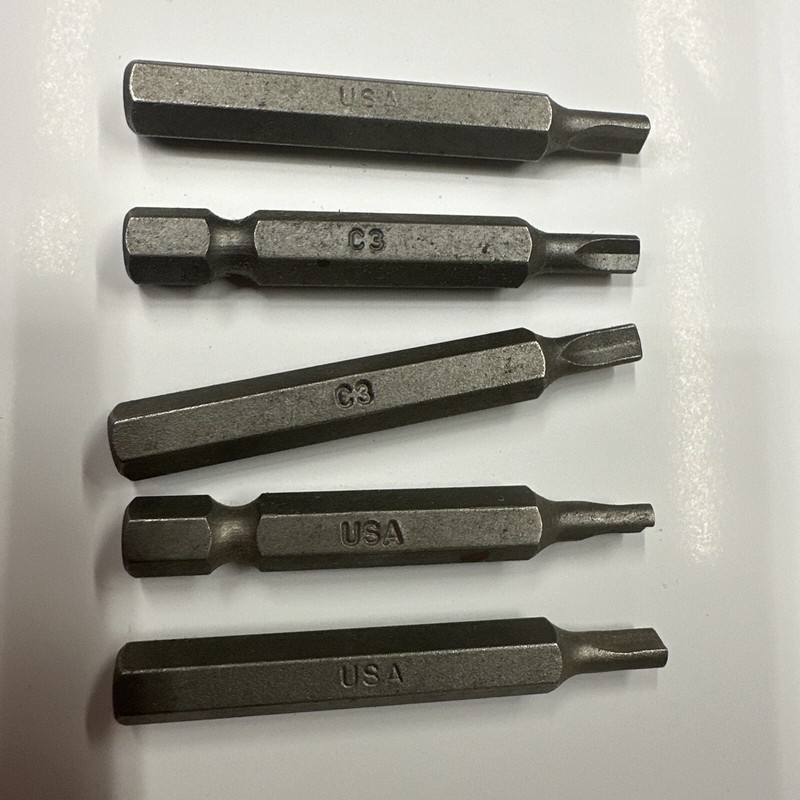 5/32" Clutch Screwdriver 2" Insert Bit (Lot of 5) gallery