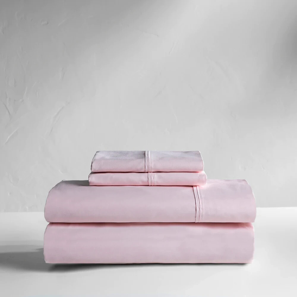 Luxury Sobella 600 Thread Count 100% Cotton Sateen Sheet - Size FULL 4 Piece Set gallery
