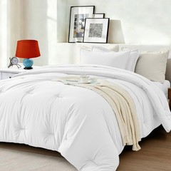 Easthome Twin Comforter Set 5 Pieces – Ultra-Soft Bed in a Bag Twin Size, Cozy L
