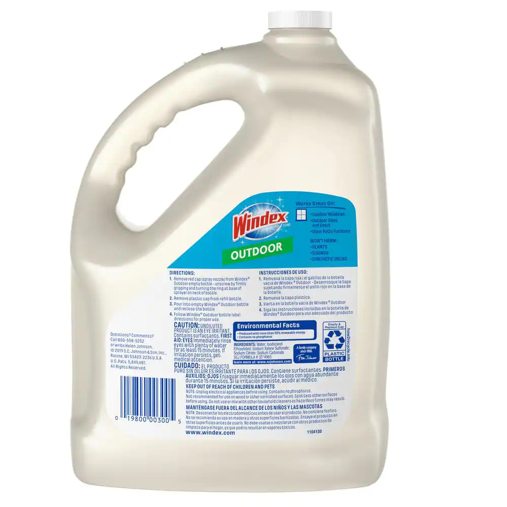 128 Fl. Oz. Outdoor Glass Cleaner Refill gallery