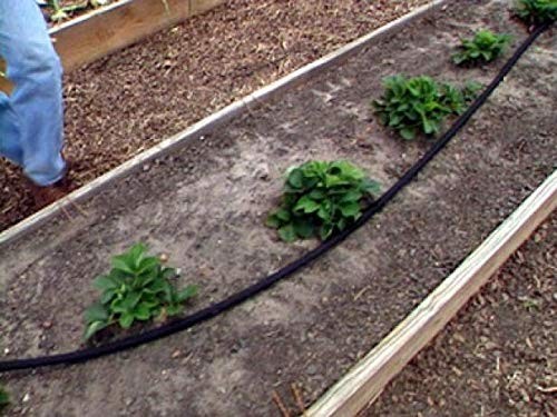 75ft Soaker Hose Efficient Drip Irrigation Saves 70% Water 3 Discs gallery