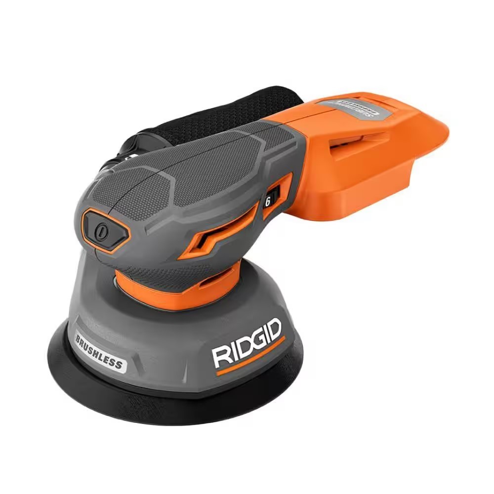 New RIDGID R870651B 18V Sub-Compact Brushless Random Orbit Sander (Tool Only) gallery