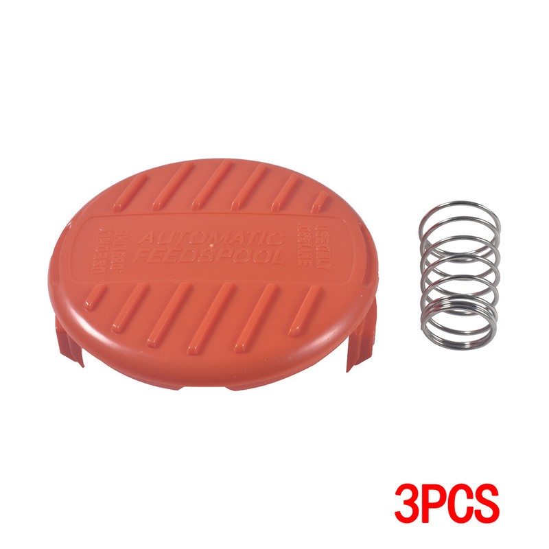 3x Cap & Spring For Black&Decker String Trimmer AF-100-3ZP Weed Eater gallery
