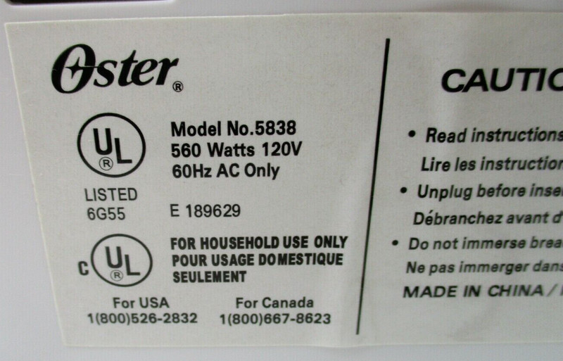 Paddle for Oster Bread Maker Model 5838 Old Version Fits 10mm Shaft only (O) gallery