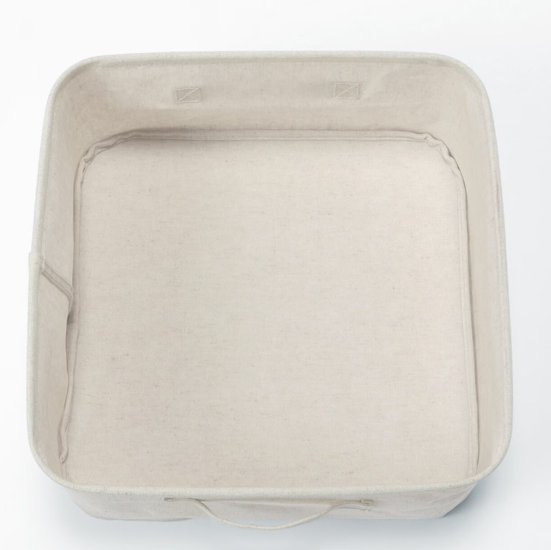 Fabric Softbox, Polyester Linen, Square Box, Small, 35 x 35 x 16cm, Brand "New" gallery