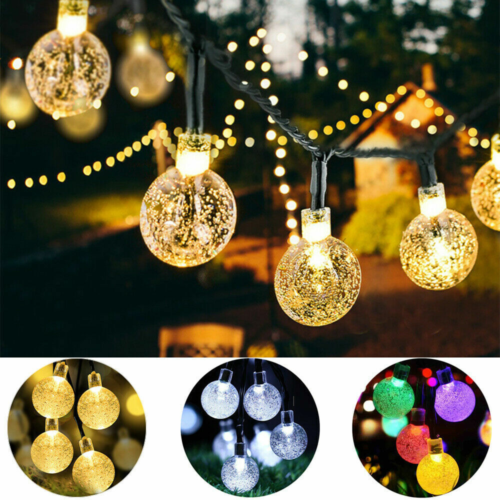 LED Solar String Lights Outdoor Garden Yard Decor Lamp Waterproof Fairy Light gallery
