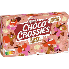 Nestle Choco Crossies Chocolate Chips: CINNAMON Flavor 150g LIMITED EDITION