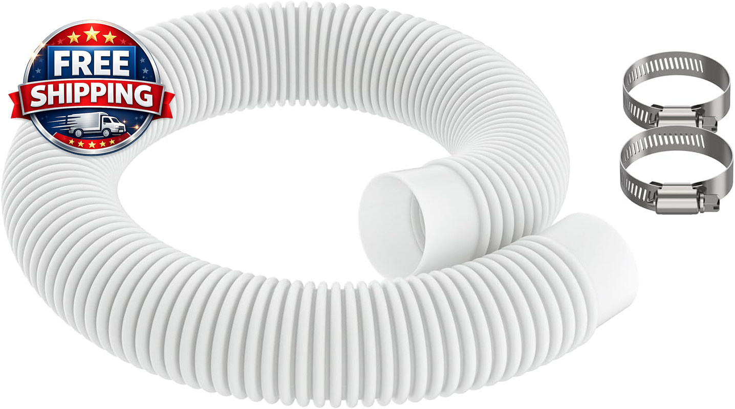 1.5" X 2' Plastic Return Suction Pool Hose Replacement for Summer Waves SFX1000 gallery