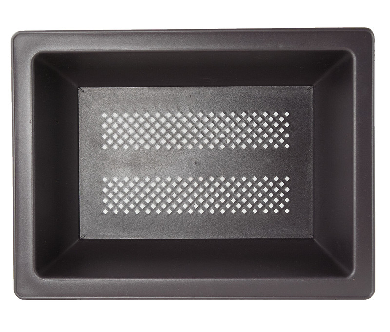 8 Rectangular Plastic Bonsai / Cactus & Succulent Pot 10"x 7.5"x 3" Dark Brown gallery