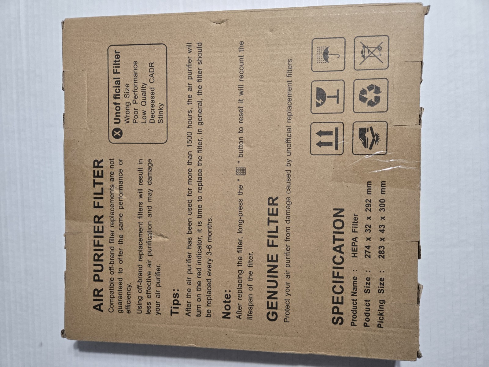 TPLMB P280 Air Purifier Replacement Filter, P280-RF Nylon Pre-Filter gallery