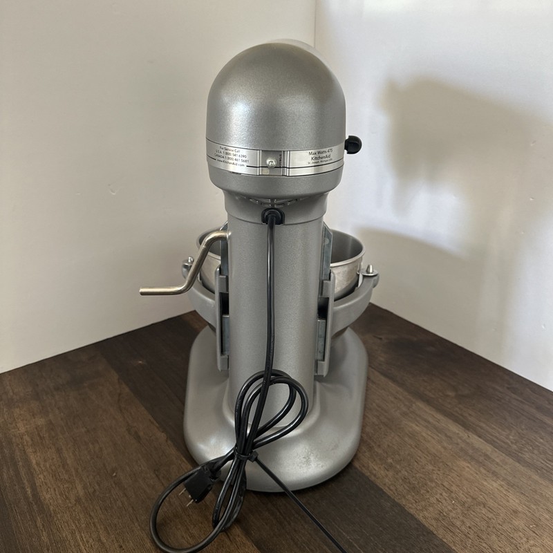 KitchenAid Professional HD KG25H3XSL Gray Bowl Lift Stand Mixer 10 Speed 475W gallery