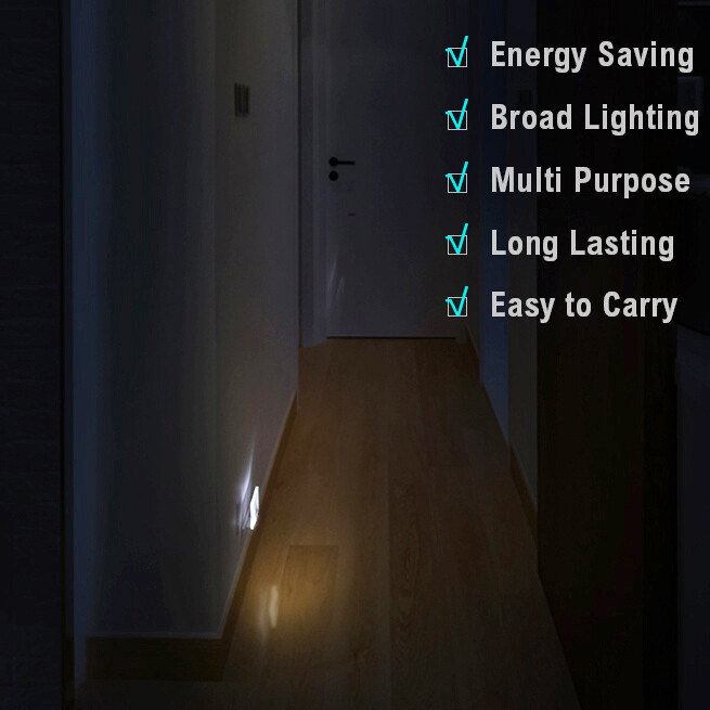DEWENWILS Plug-in LED Night Light with Light Sensor Dusk-Dawn Bathroom Light gallery