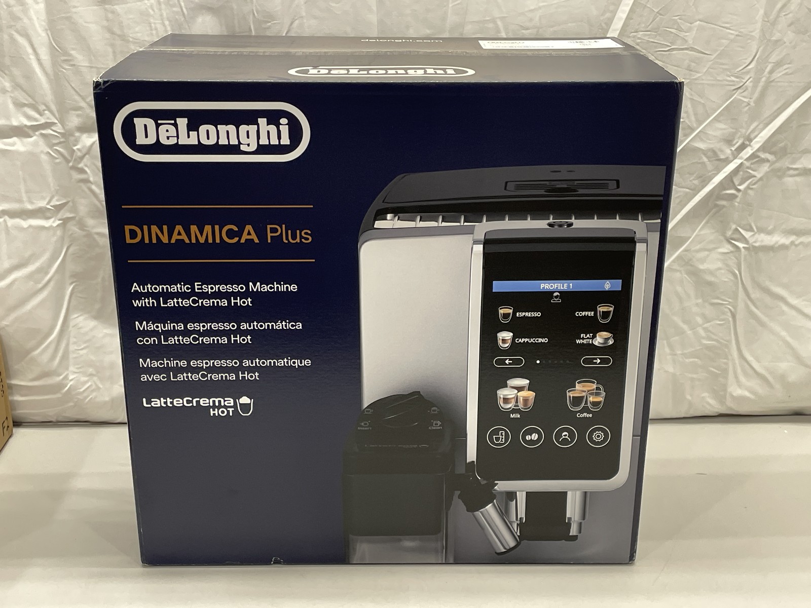 De'Longhi Dinamica Plus Fully Automatic Espresso Machine ECAM38085SB gallery