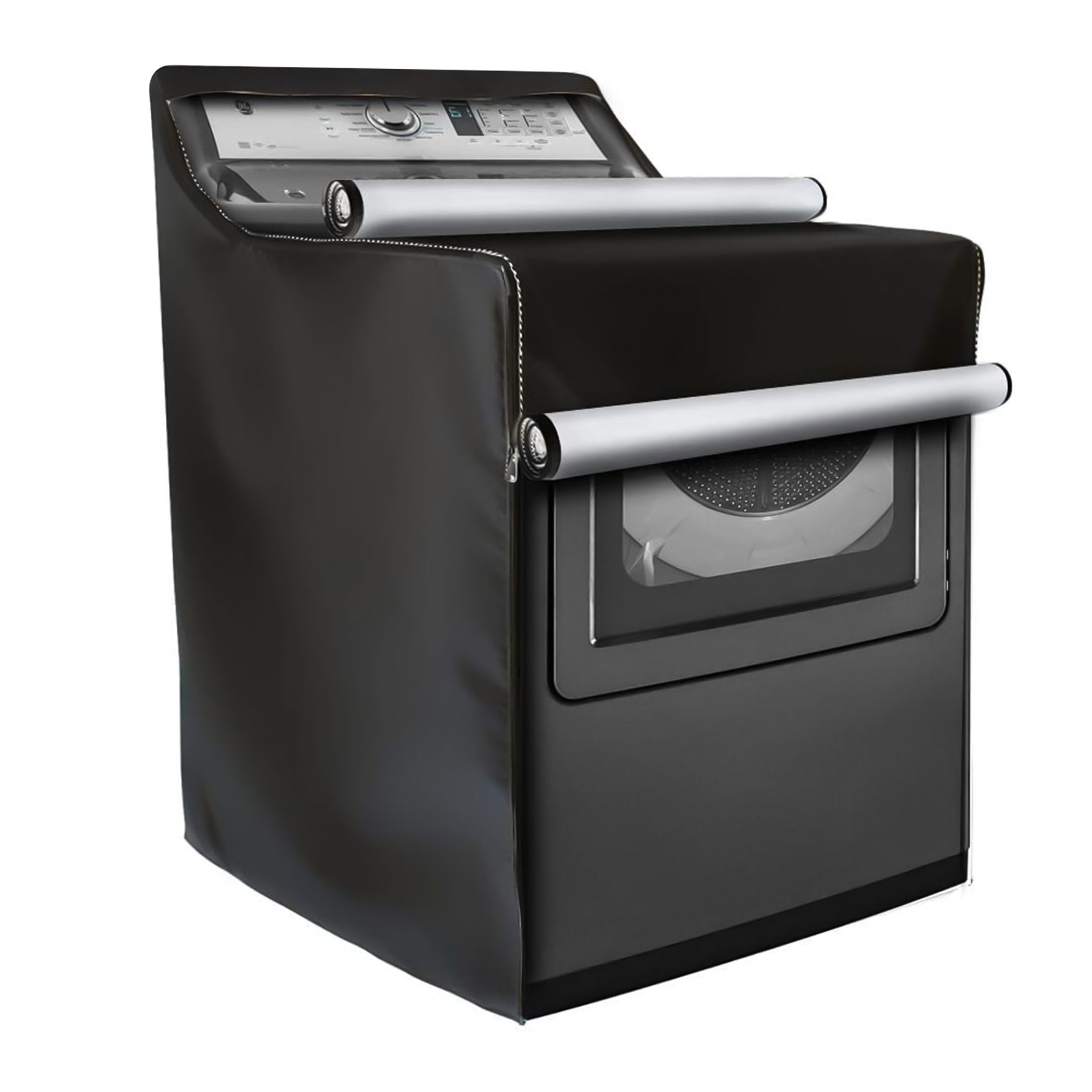 Washing Machine Top Dust Cover Laundry Washer/Dryer Dustproof Waterproof Protect gallery