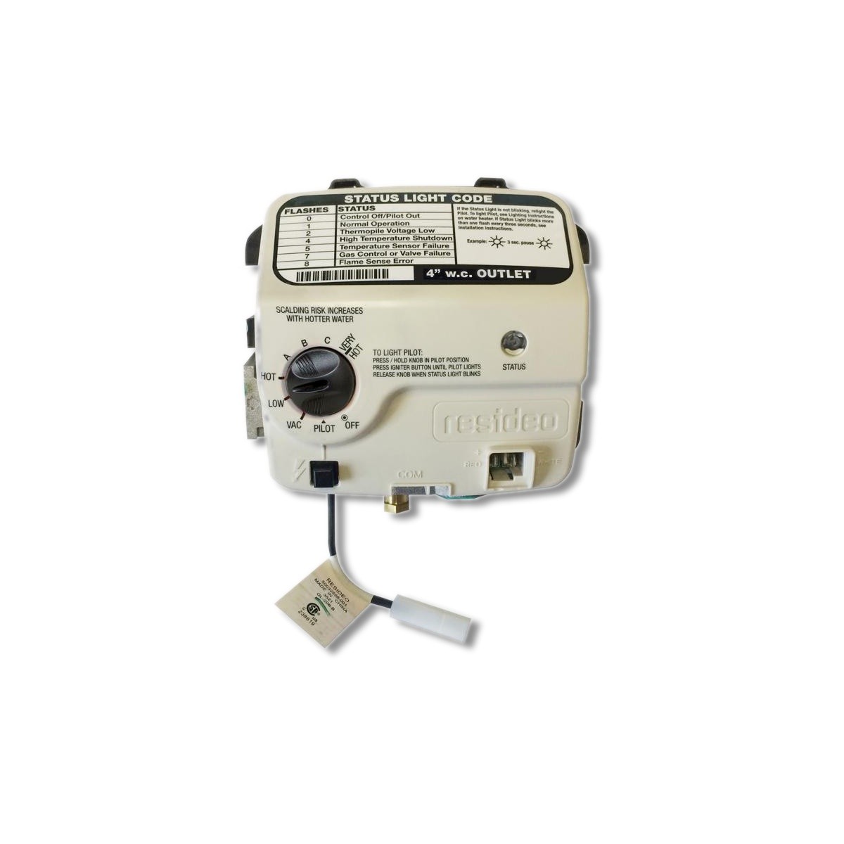 Reliance Electronic Natural Gas Thermostat 100262939 gallery