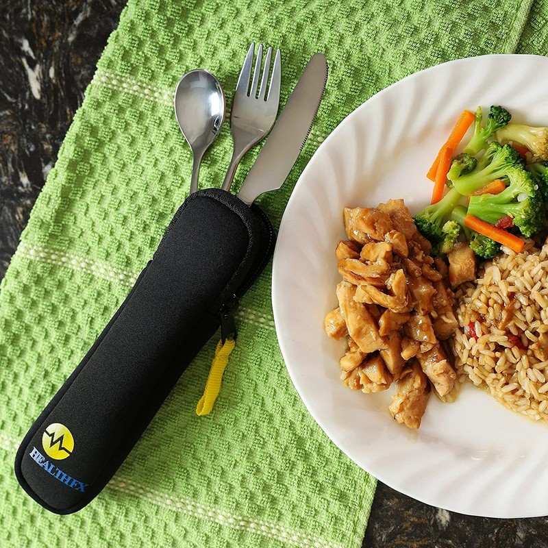 Mindful Eating Portion Control Flatware - for weight loss bariatric diet gallery