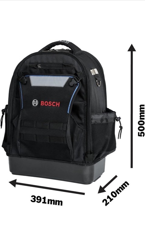 Bosch L-BOXX Contractor Tool Backpack Black Max Load 20kg gallery