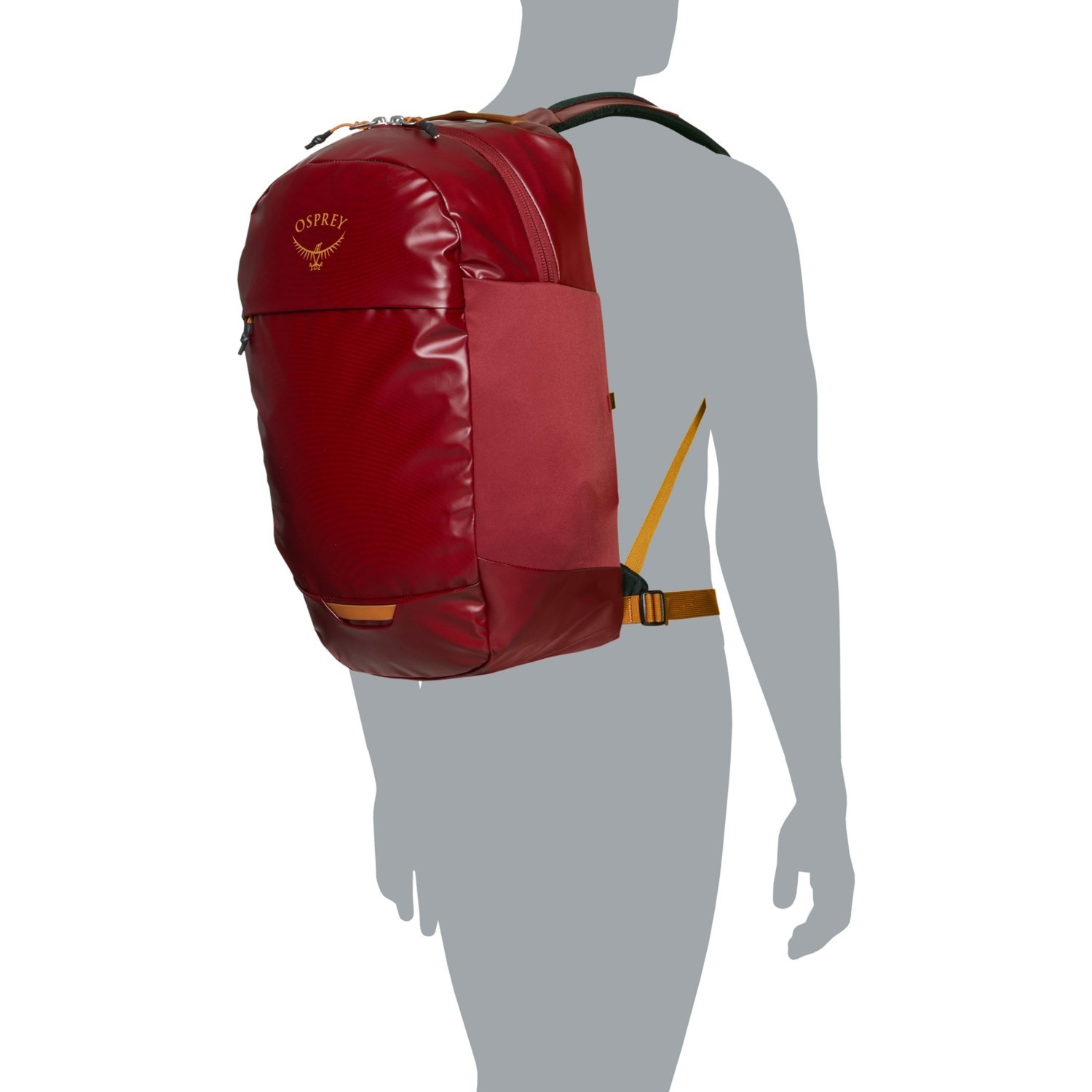 Osprey Transporter 25 L Panel Loader Backpack - Red Mountain 2