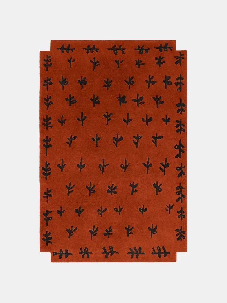 Hand Tufted Wool Rug Handmade Area Rug Nordic Rug For Bedroom Hall Carpet gallery