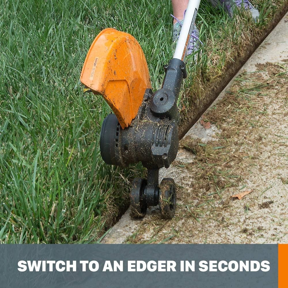 WORX WG184 40V String Trimmer Edger 13in 2 Battery Kit gallery