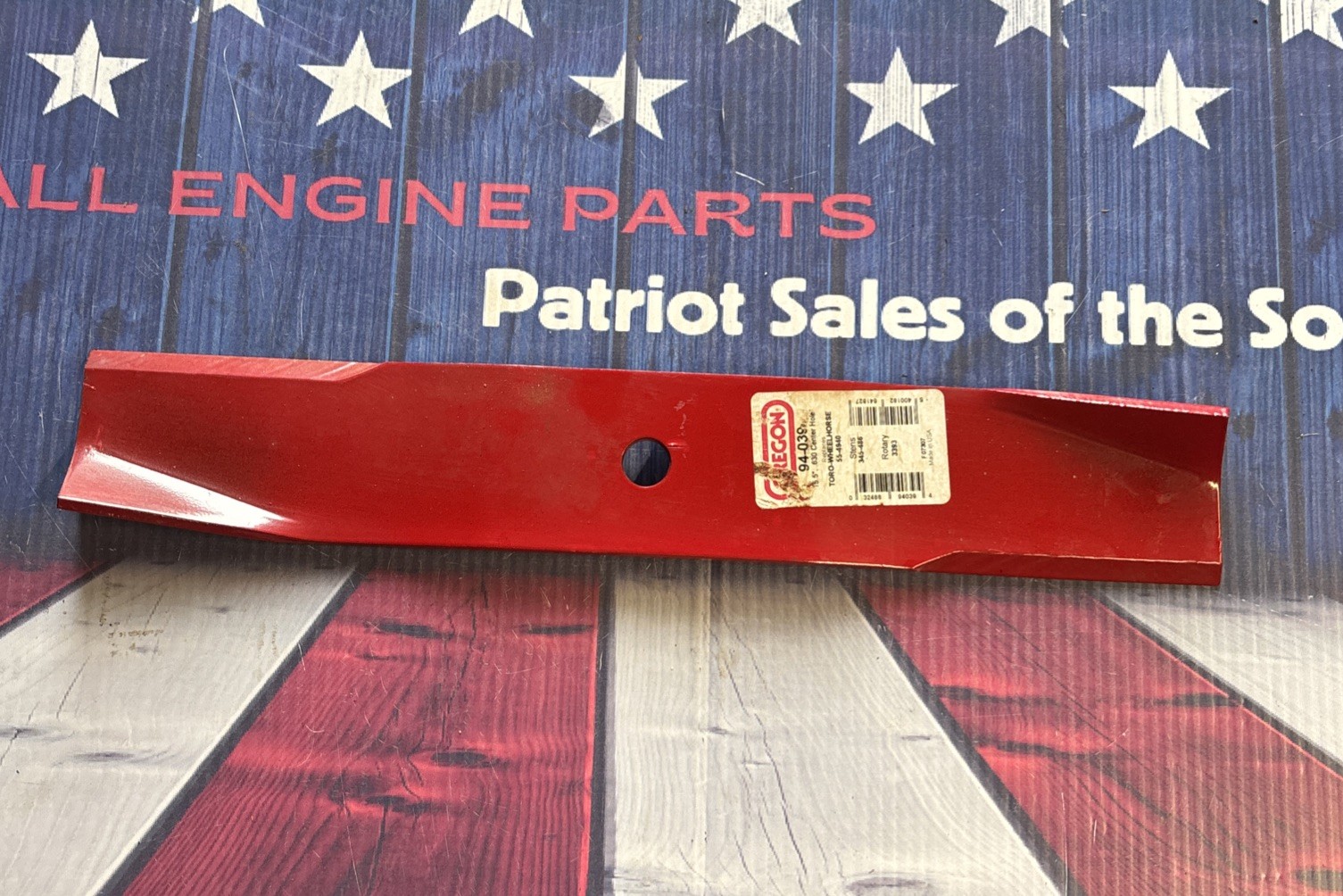 Oregon 94-039 15-1/2-Inch Lawn Mower Blade for Toro Hi-Lift 55-4940 gallery