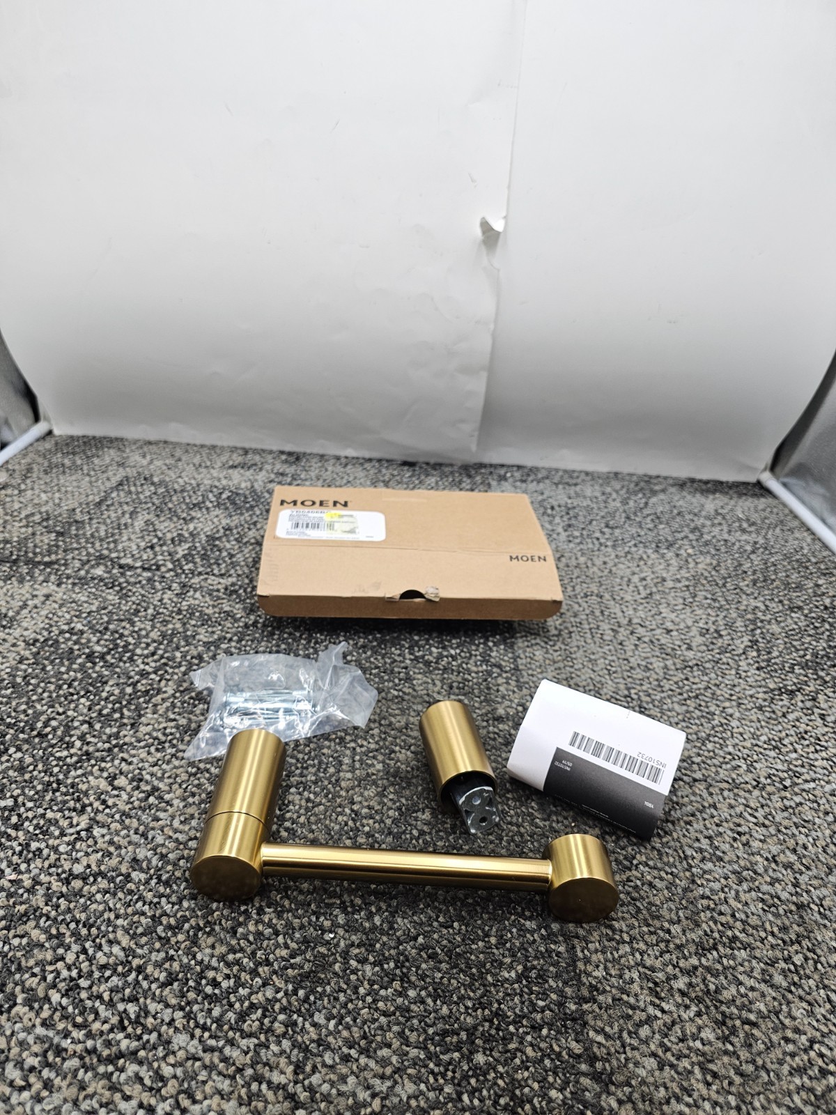MOEN YB0408BG Align Brushed Gold Pivoting Toilet Paper Holder, Zinc gallery