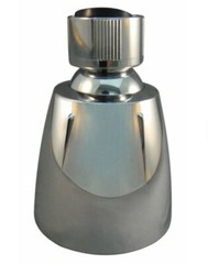 Ace Chrome Plastic 6 settings Adjustable Showerhead 1.5 gpm