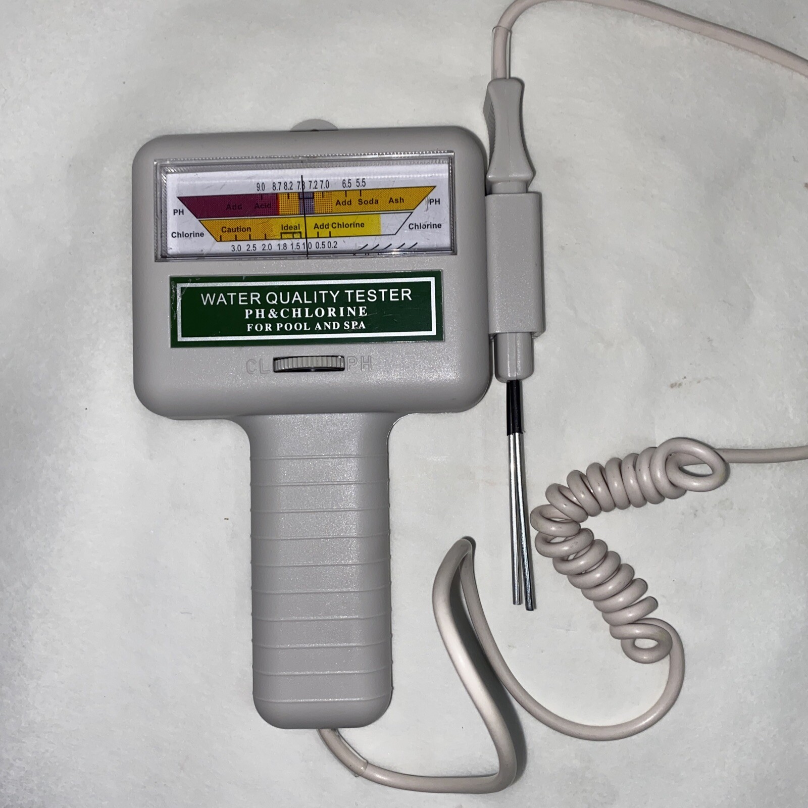 PC101 PH Meter Water Quality PH CL2 Chlorine Tester Level Meter fo Swimming Pool gallery