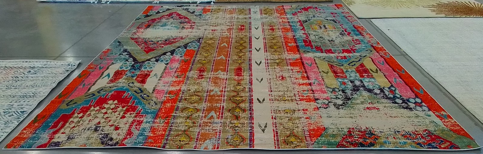 MULTI 12'-0" x 16'-0" Back Stain Rug, Reduced Price 1172787154 MNC222F-1216 gallery